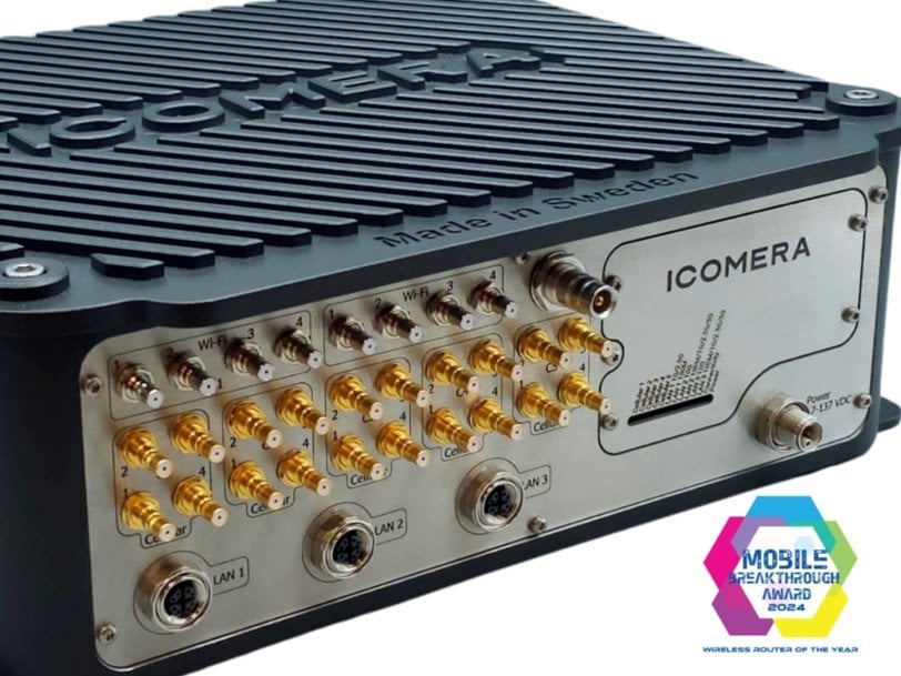 Icomera X7 Named “2024 Wireless Router of the Year”